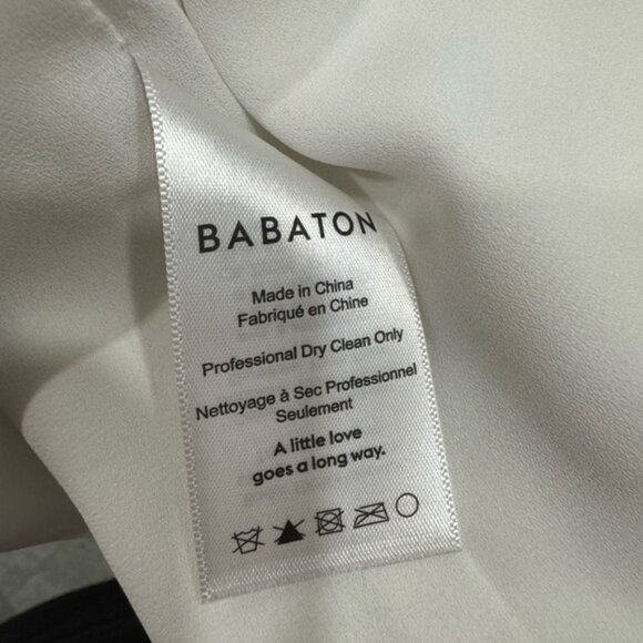 Babaton Black Lace V Neck Blouse - Picture 11 of 15